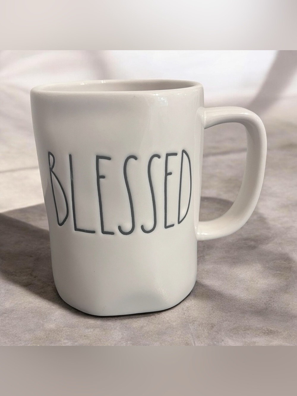 Rae Dunn “BLESSED” Artisan Collection Ceramic Mug | New